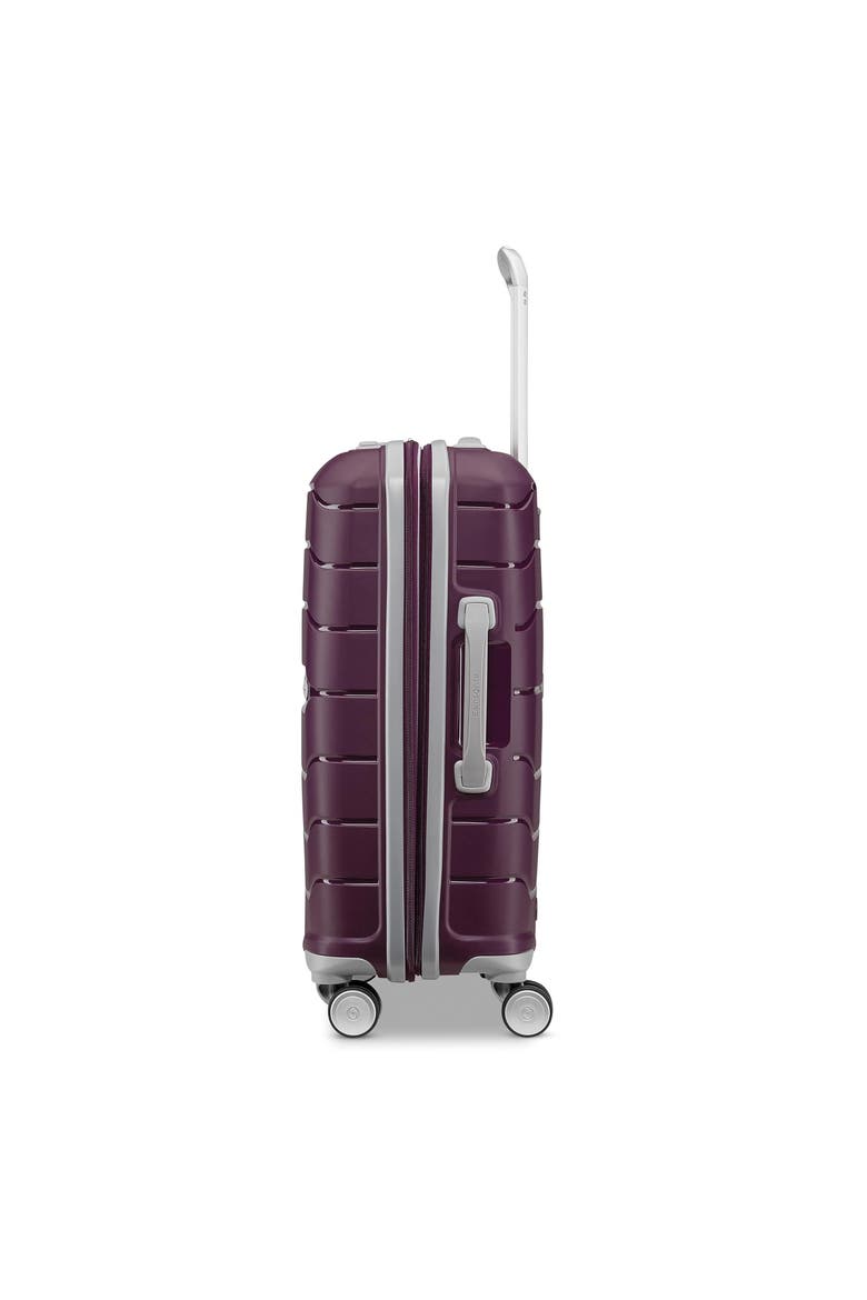 Freeform Hardside Expandable (21"/28") 2 Piece Spinner Luggage Set, Alternate, color, Amethyst Purple