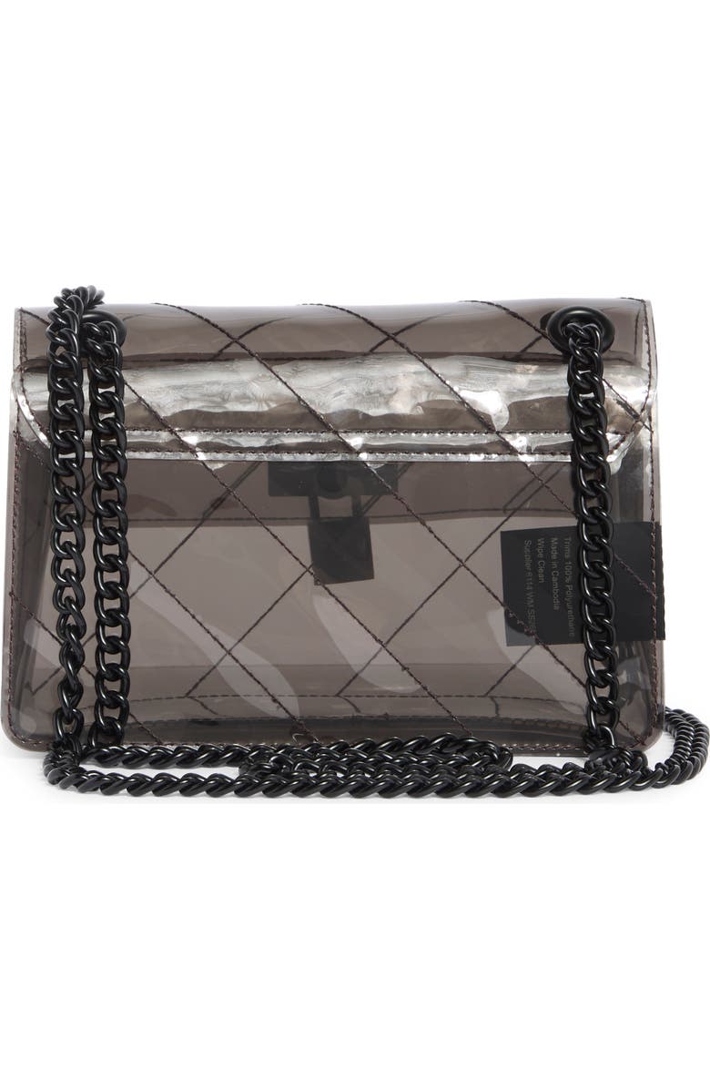 Kurt Geiger London Mini Brixton Vinyl Crossbody Bag, Alternate, color, Black