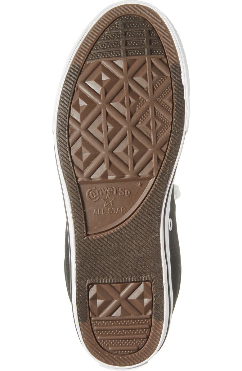 Converse Kids' Canvas Oxford Mid Sneaker, Alternate, color, Black/White/Black