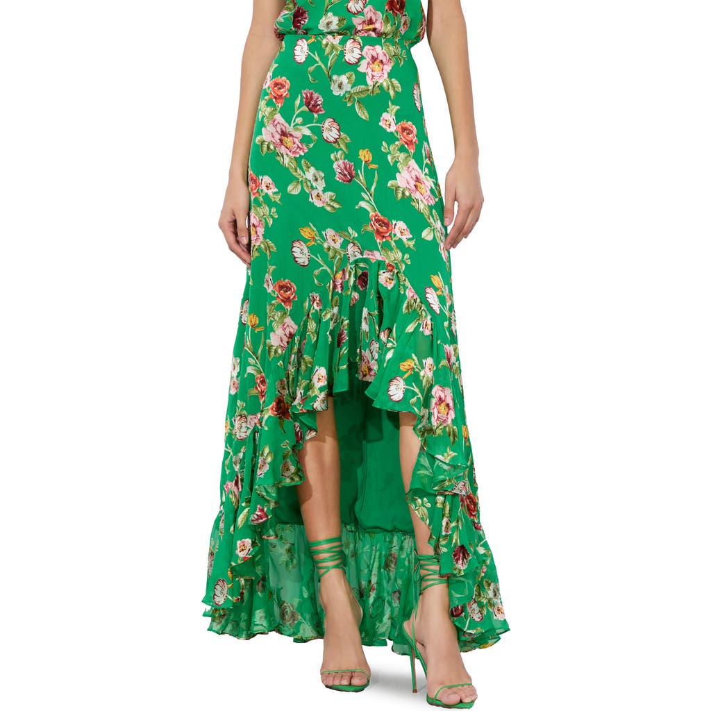 Alice And Olivia Alice + Olivia Soraya Asymmetric Maxi Skirt