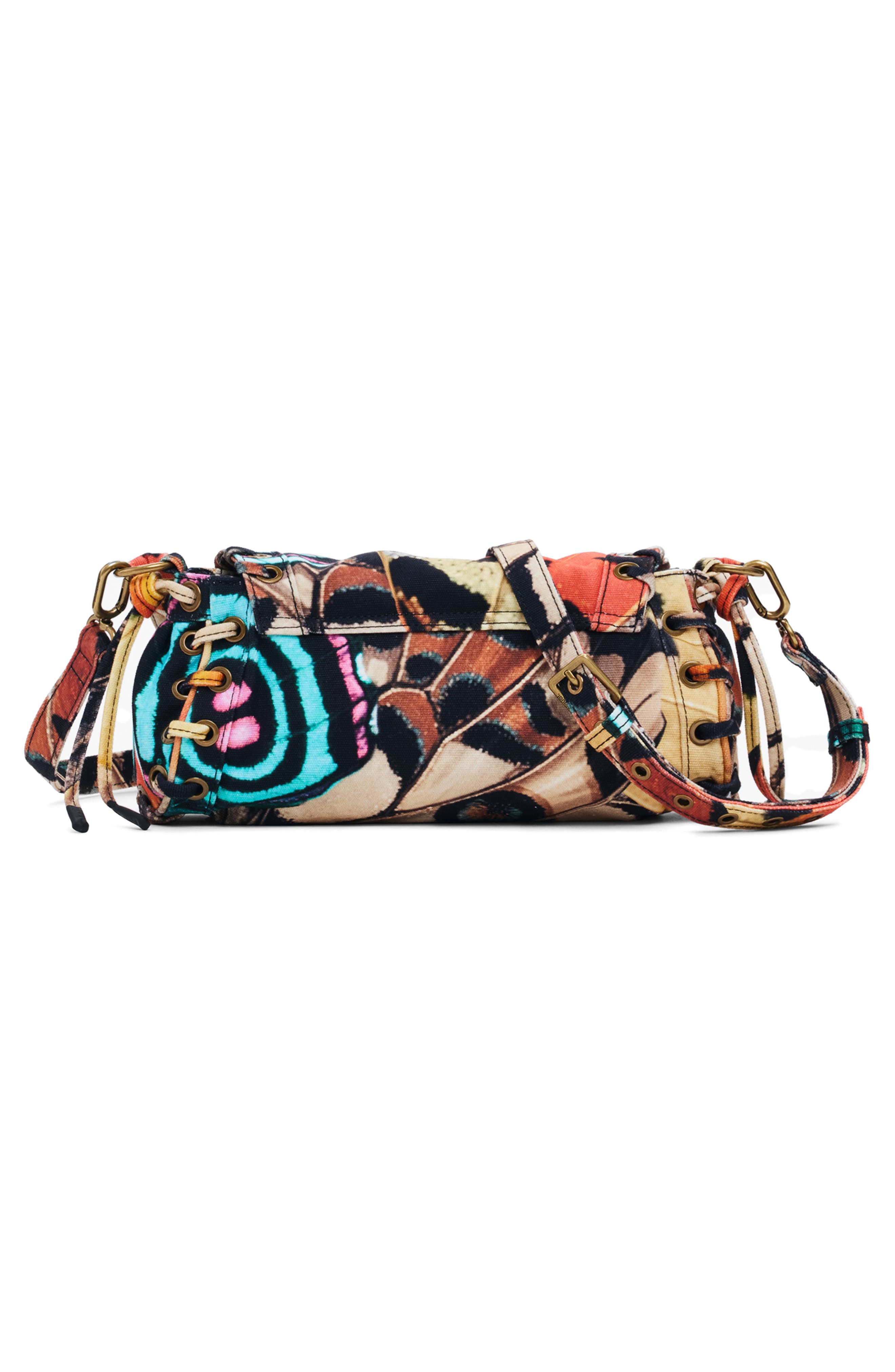 Desigual Print Shoulder Bag, Alternate, color, 
