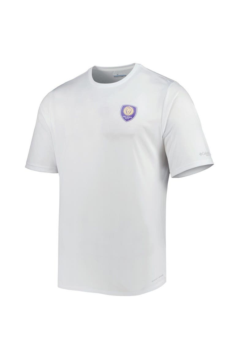 Men's Columbia White Orlando City SC Terminal Tackle Omni-Shade T-Shirt, Alternate, color, White