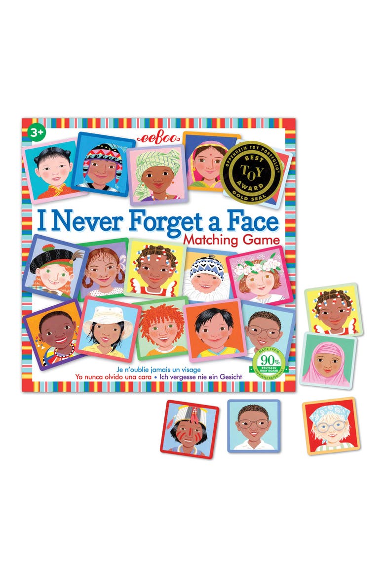 Never Forget a Face Matching Game, Alternate, color, NO COLOR