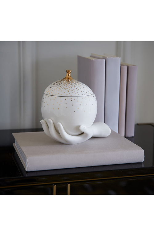 Jonathan Adler Gilded Eve Box In White