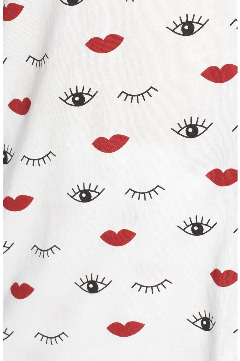 Give Love Pajamas, Alternate, color, IVORY