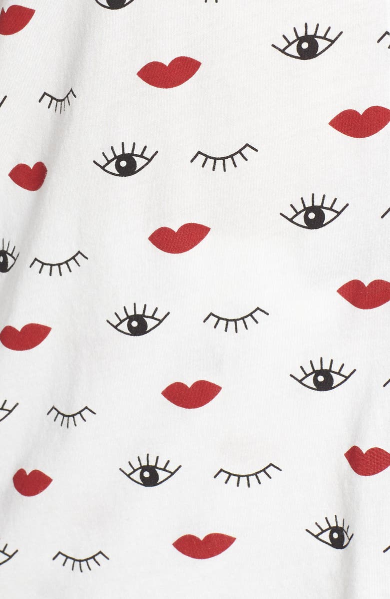 PJ Salvage Give Love Pajamas, Alternate, color, 