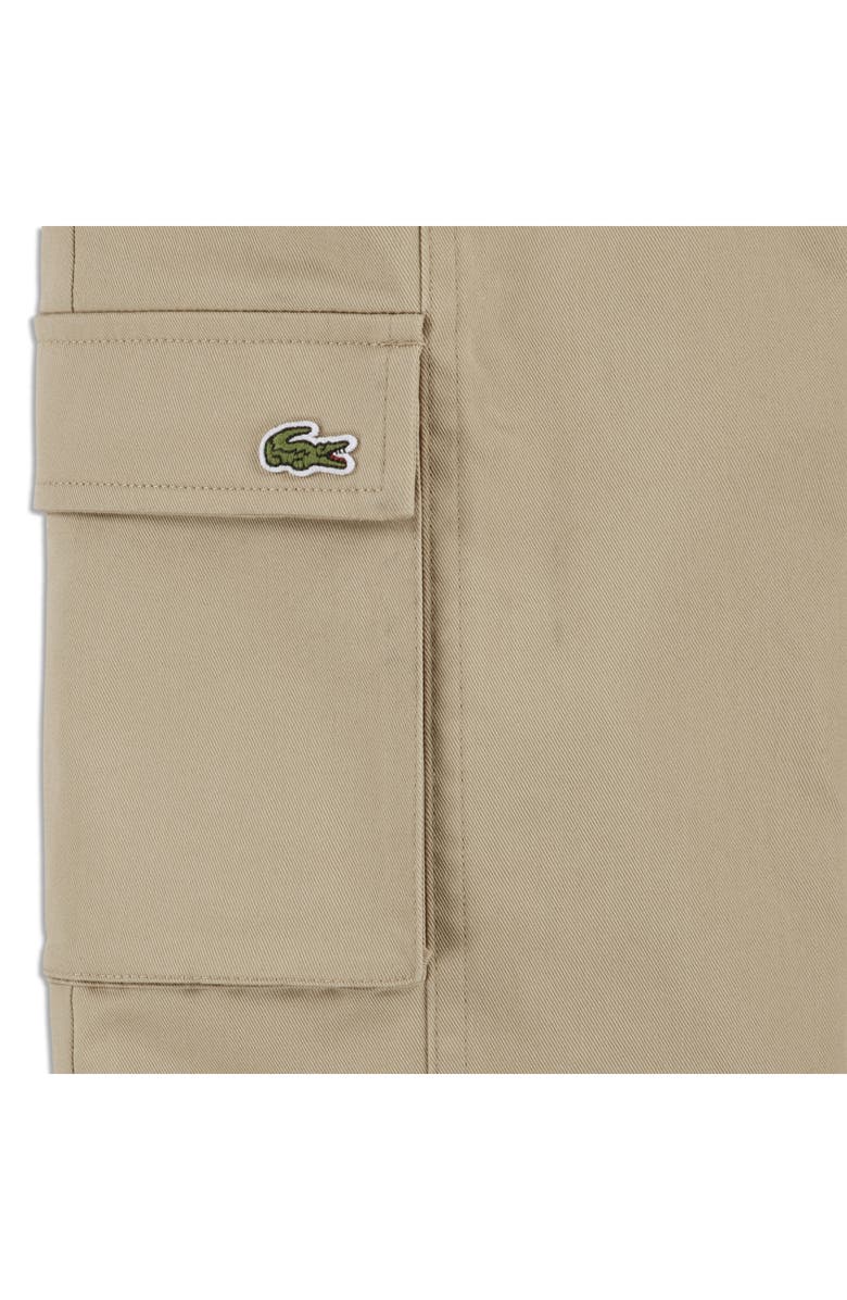 Lacoste Kids' Straight Leg Cargo Pants, Alternate, color, Viennois