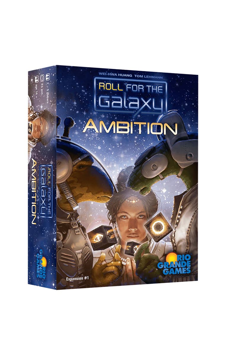 Rio Grande Games Roll for The Galaxy Board Game Ambition Expansion, Main, color, 