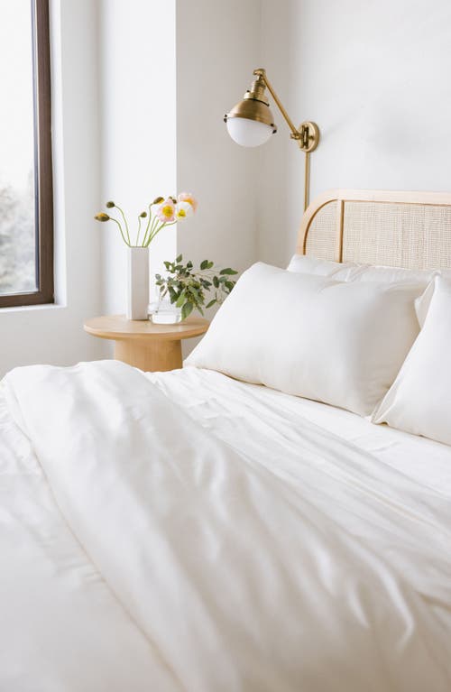 Cozy Earth Wrinkle Resistant Sheet Set In Creme