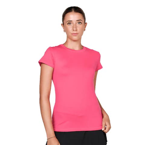 UV Colors Short Sleeve Womens Tennis Shirt