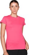 Sofibella UV Colors Short Sleeve Womens Tennis Shirt