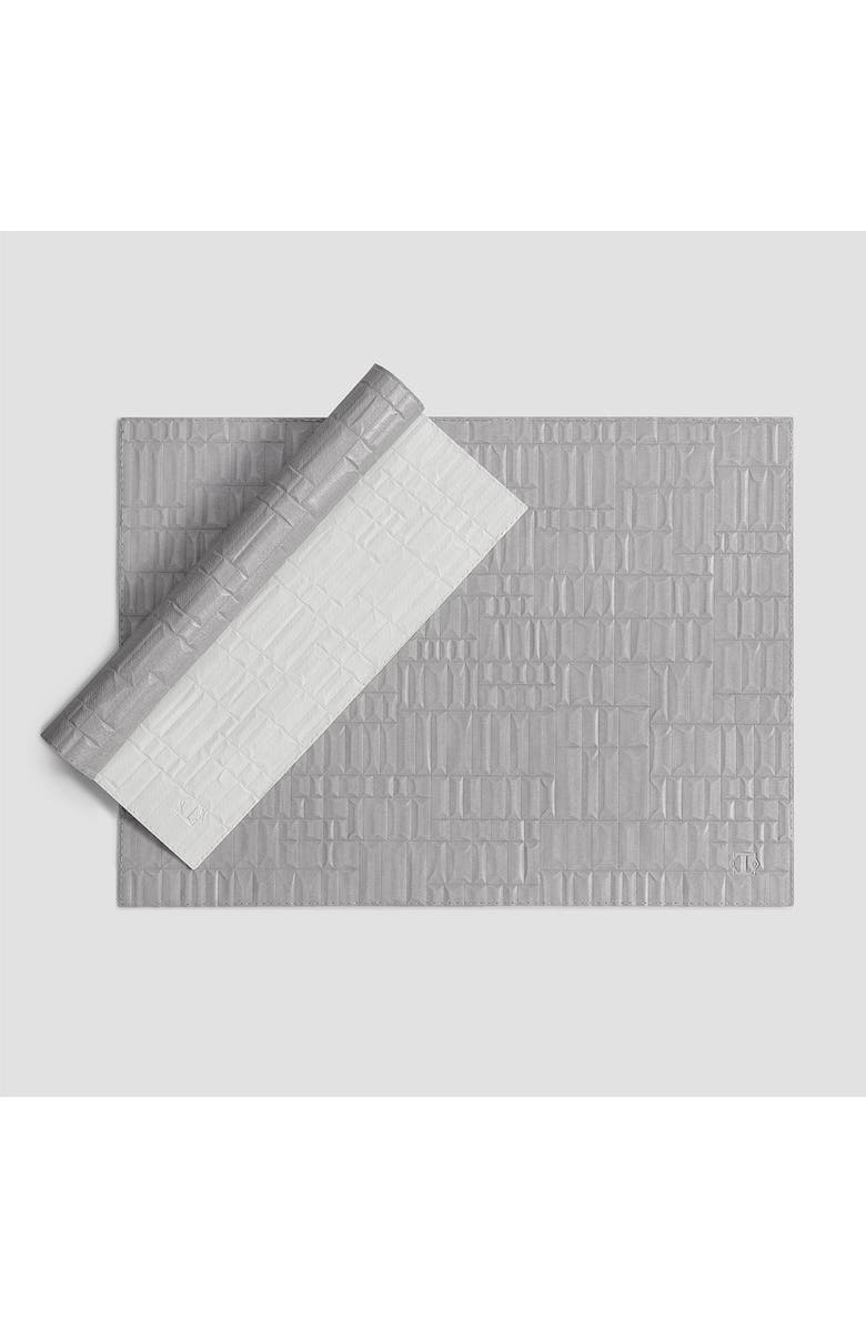 Togas George Placemat, Alternate, color, Grey