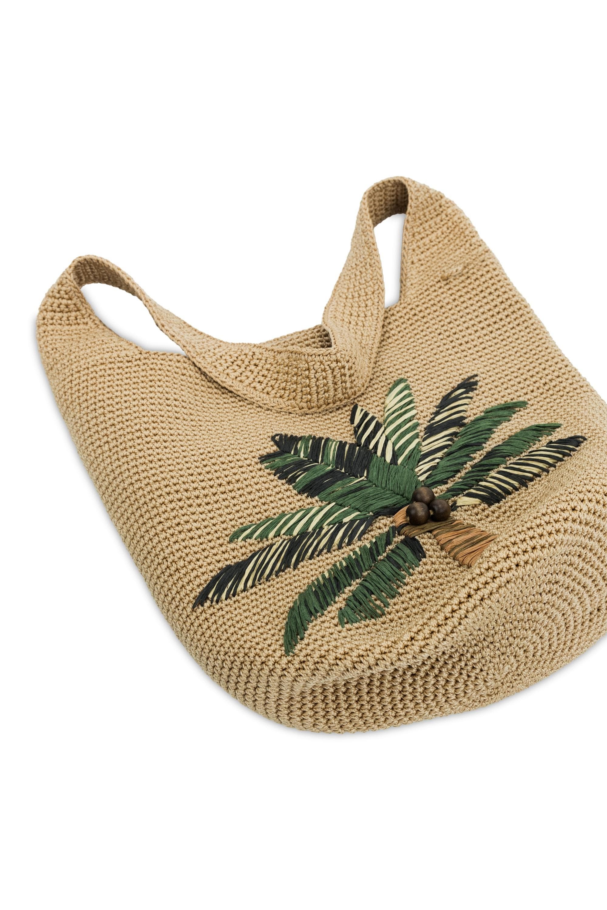 120 Hobo Bag, Alternate, color, Palm Tree
