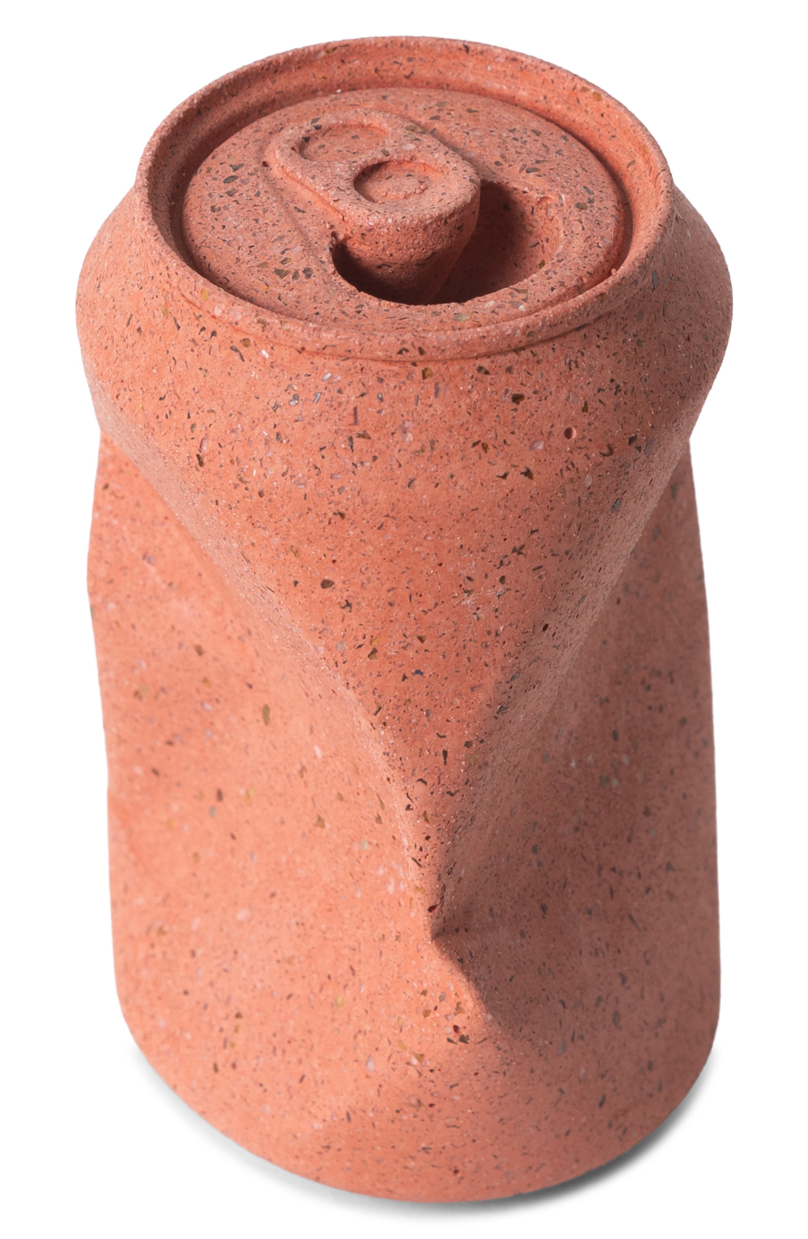 Pretti.Cool Soda Can Vase in Coral Terrazzo 