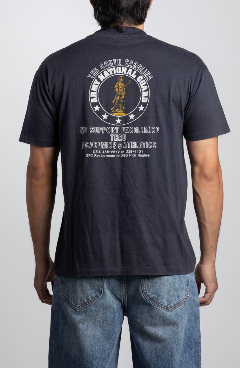 Elwood Vintage Erskine Basketball Tee, Alternate, color, Navy