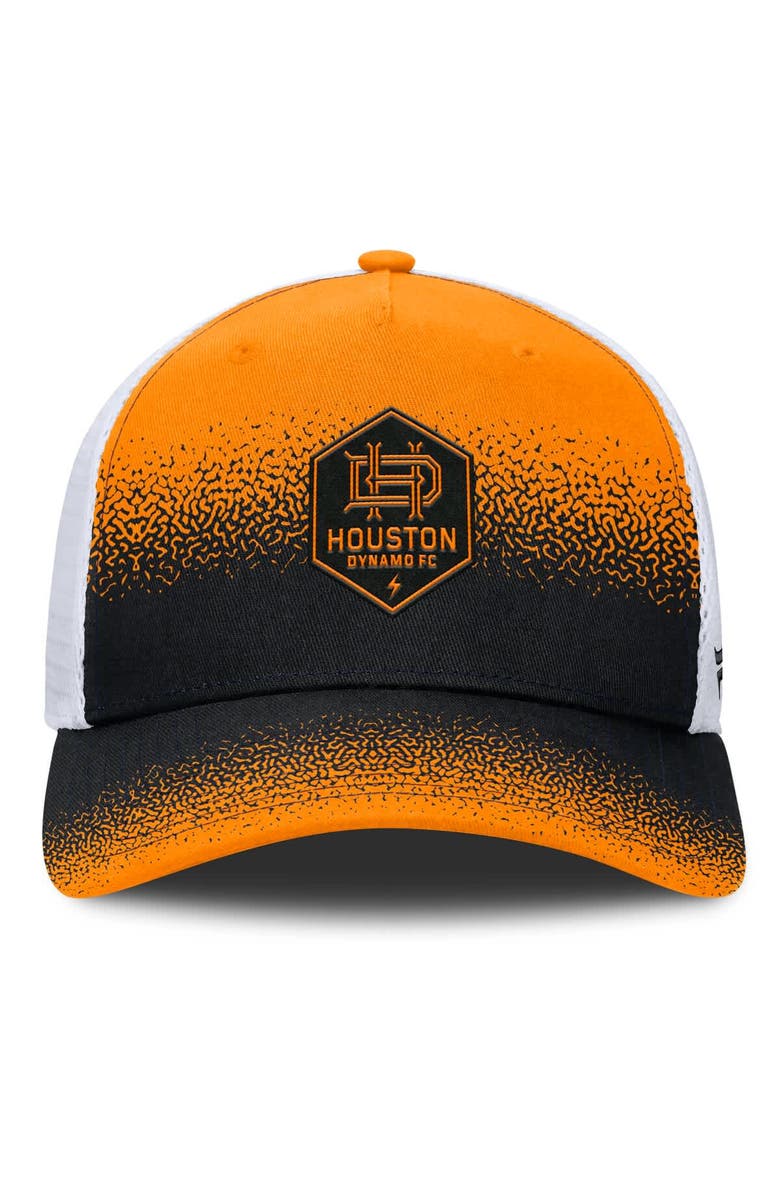 FANATICS Men's Fanatics Orange Houston Dynamo FC Libero Trucker Adjustable Hat, Alternate, color, Orange