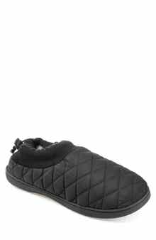 VANCE CO . Fargo Quilted Faux Fur Lined Slipper
