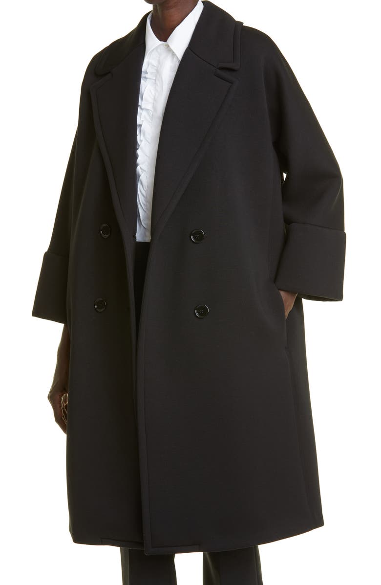 Max Mara Zurca Double Breasted Coat, Alternate, color,