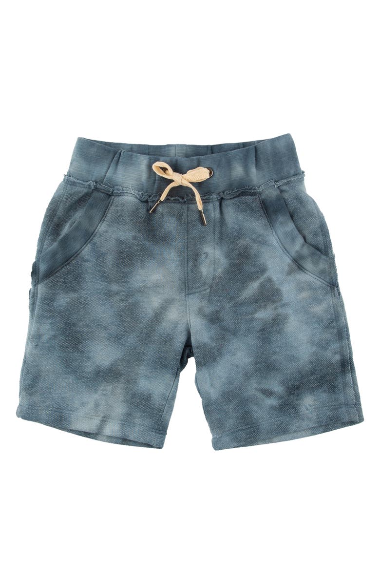 Miki Miette Rusty Tie Dye Sweat Shorts, Main, color, 