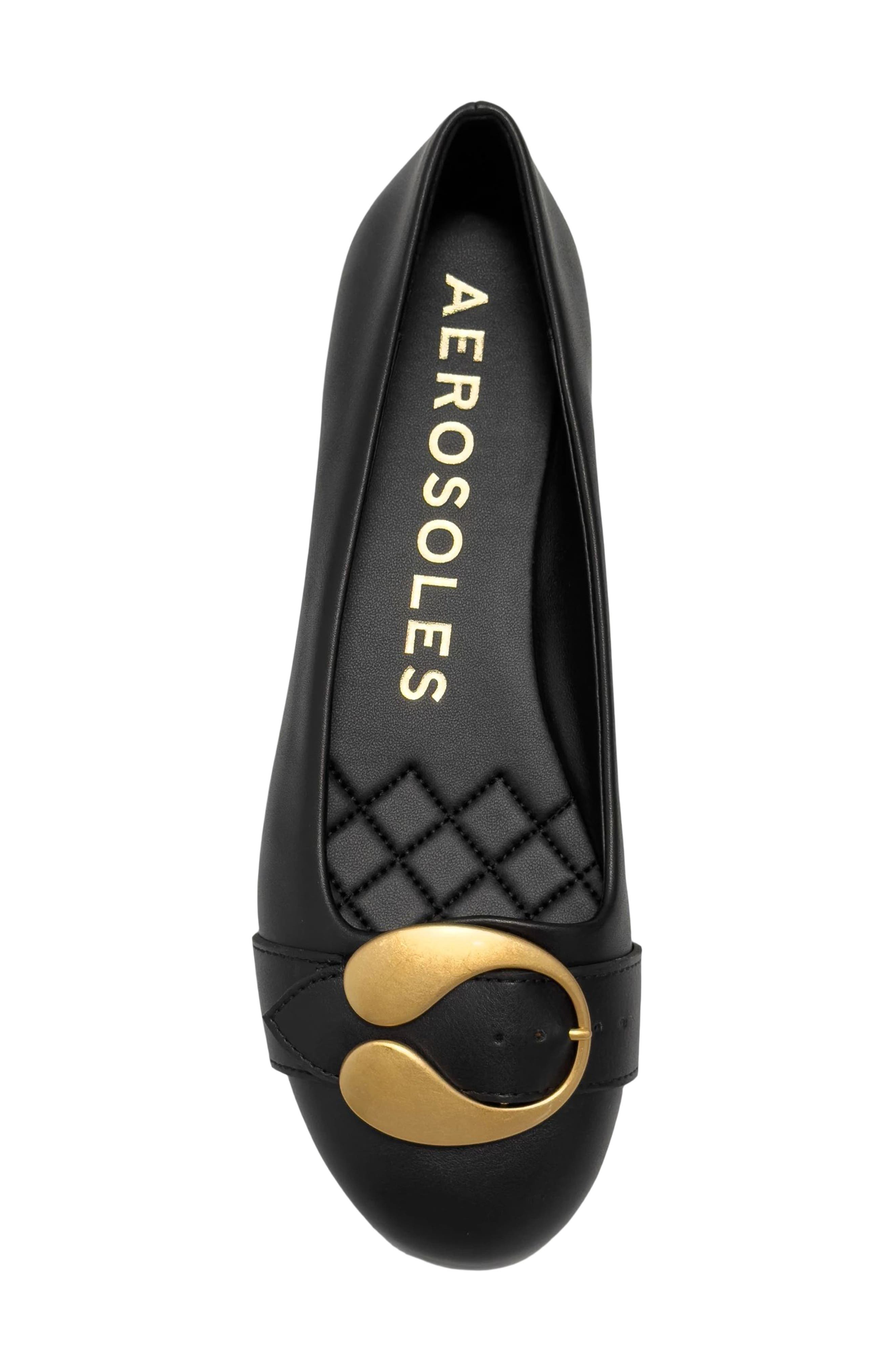 Aerosoles Paradise Buckle Flat, Alternate, color, 