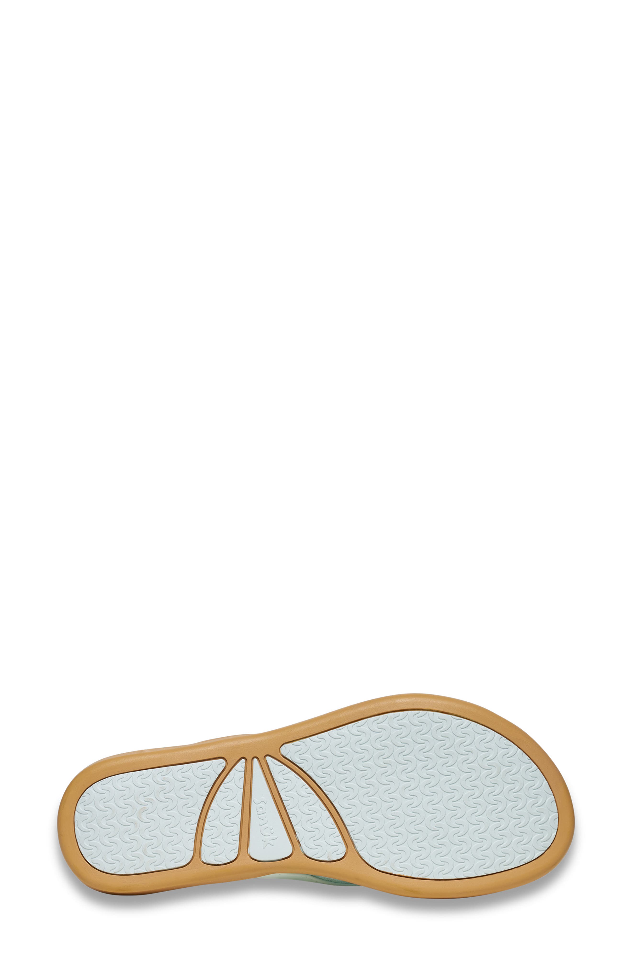 Wave Whisper Flip Flop, Alternate, color, SPA BLUE
