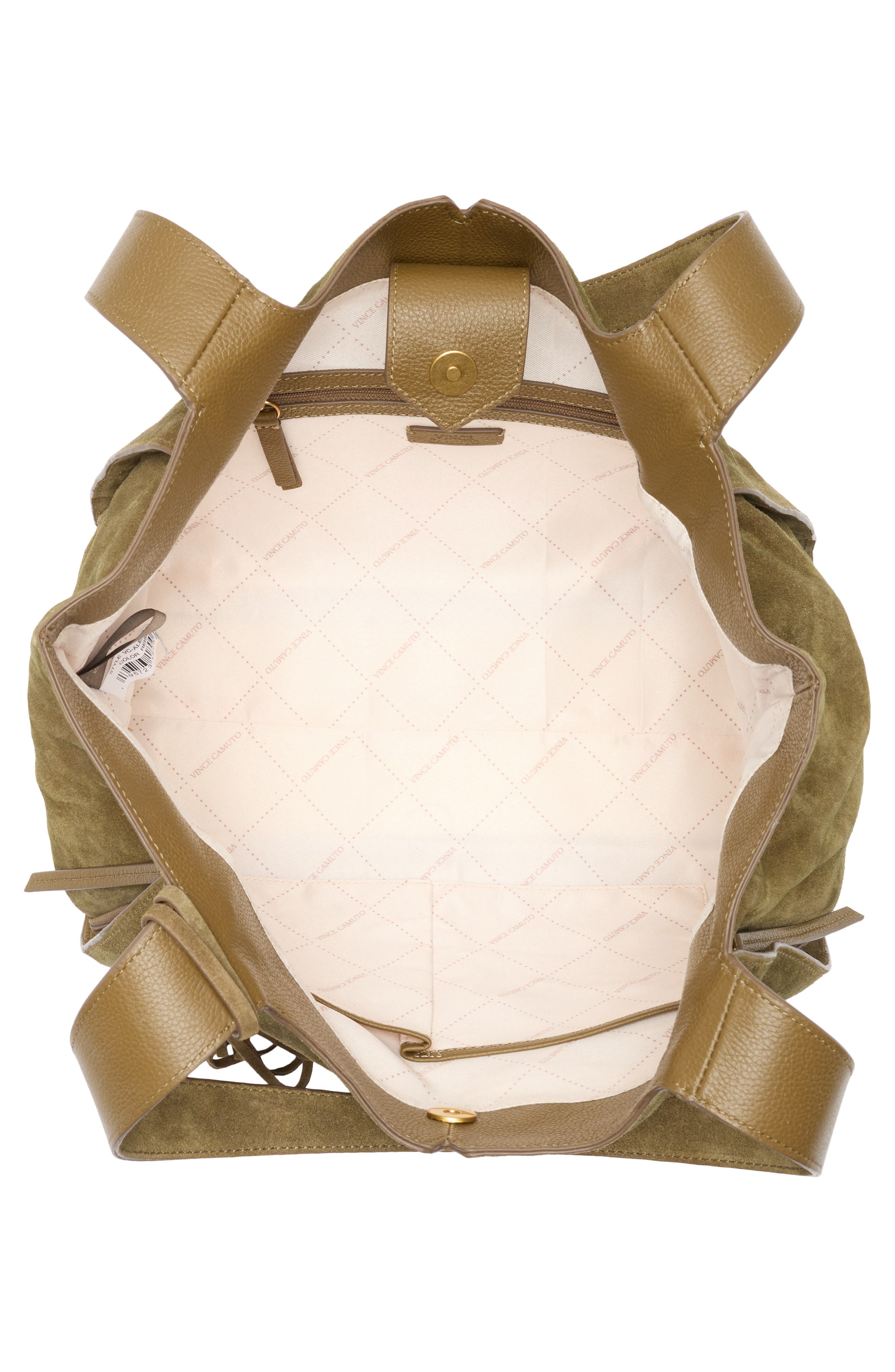 Vince Camuto Aleah Leather Tote Bag, Alternate, color, 