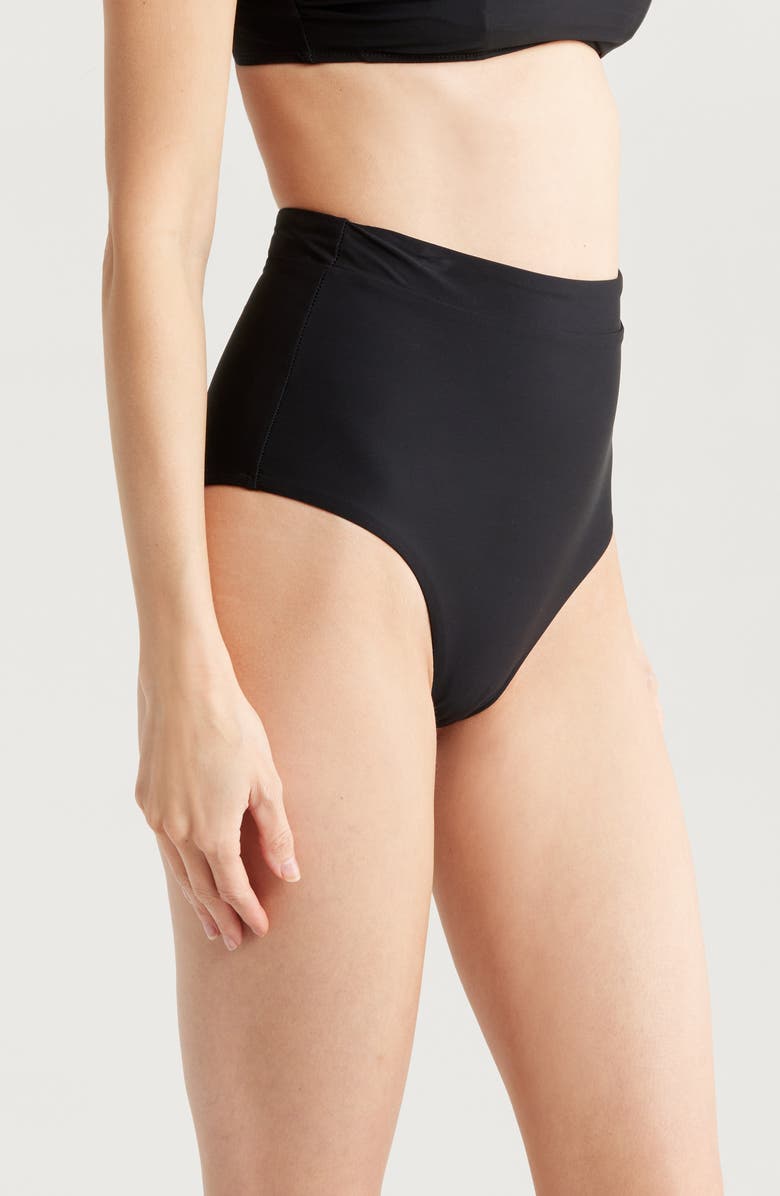 BONDI BORN Tatiana High Waist Bikini Bottoms, Alternate, color, 