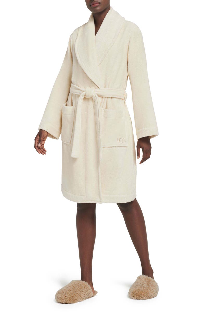 UGG<sup>®</sup> Lenore Terry Cloth Robe, Main, color,
