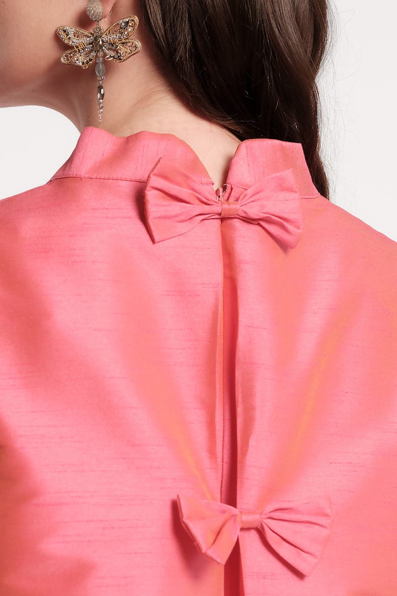 Diplomat Mini Dress Sleeveless, Alternate, color, Coral