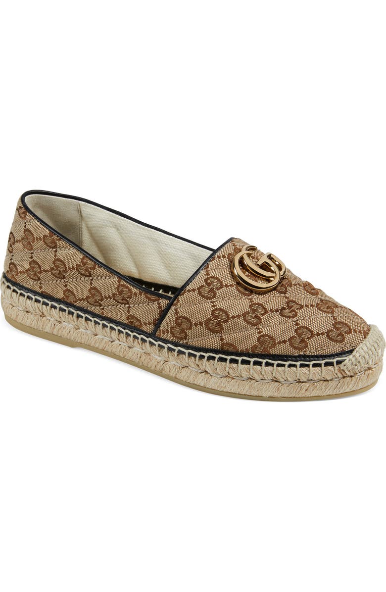 Gucci Pilar Espadrille Flat, Main, color,