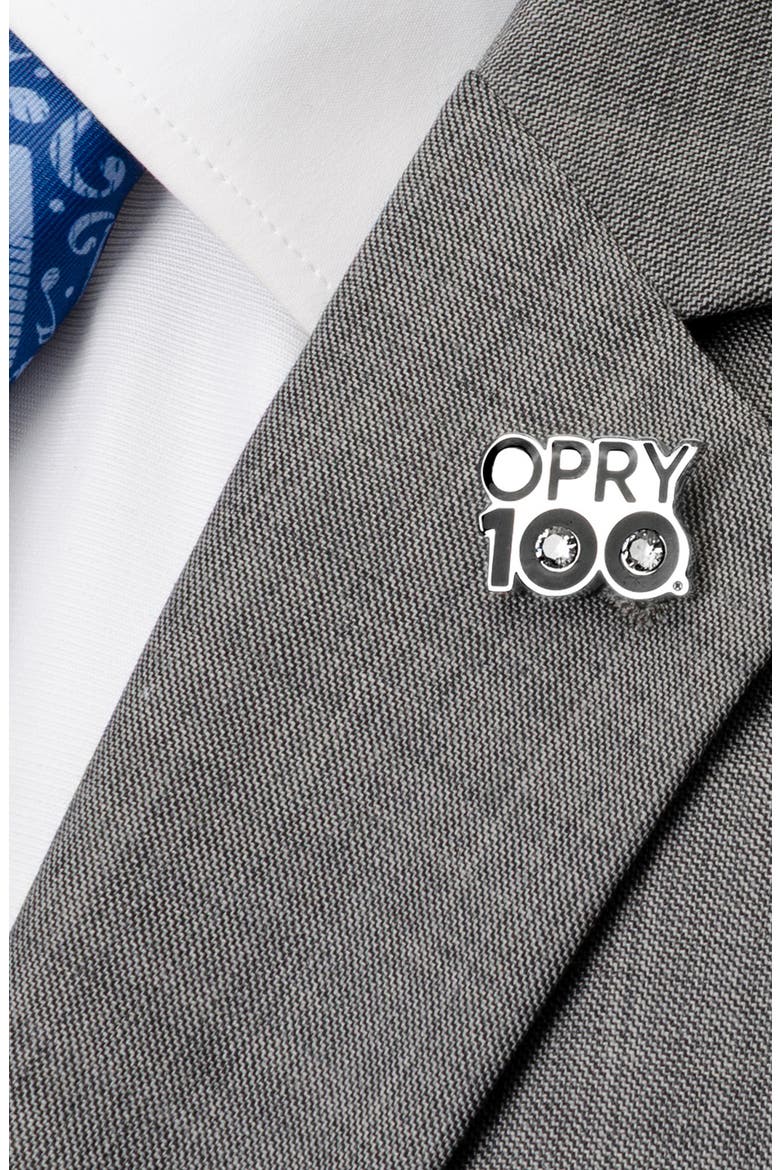 Grand Ole Opry 100th Anniversary Lapel Pin, Alternate, color, BLACK
