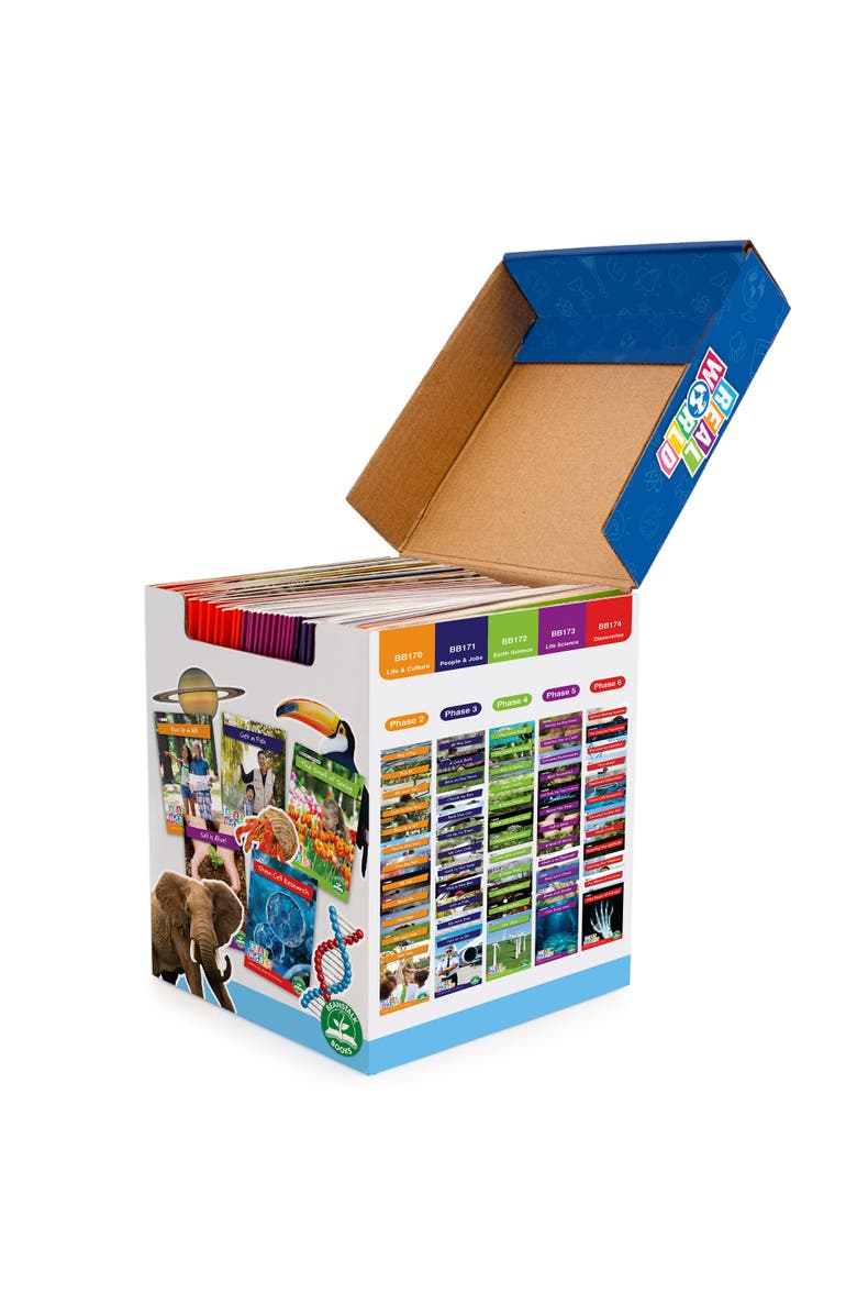Junior Learning Real World Phases 26 Box Set, Alternate, color, Multicolored