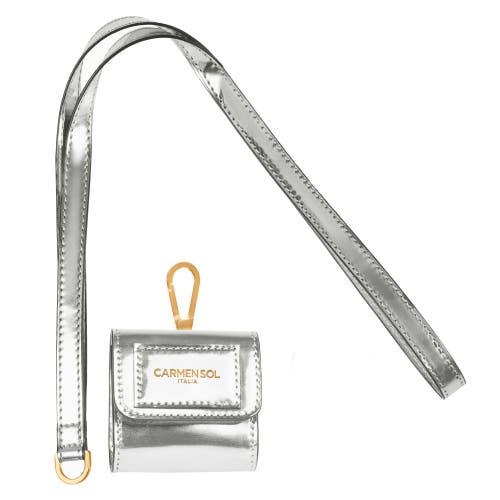 Carmen Sol Tommy Belt Bag In Silver