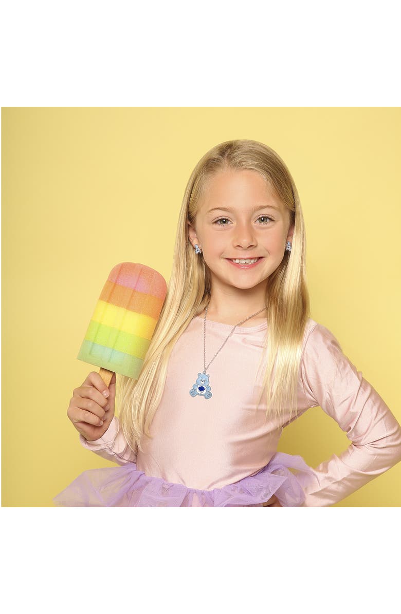 Care Bears BFF Necklace for 2 with Grumpy Bear and Love-a-Lot Bear, Alternate, color, Multi