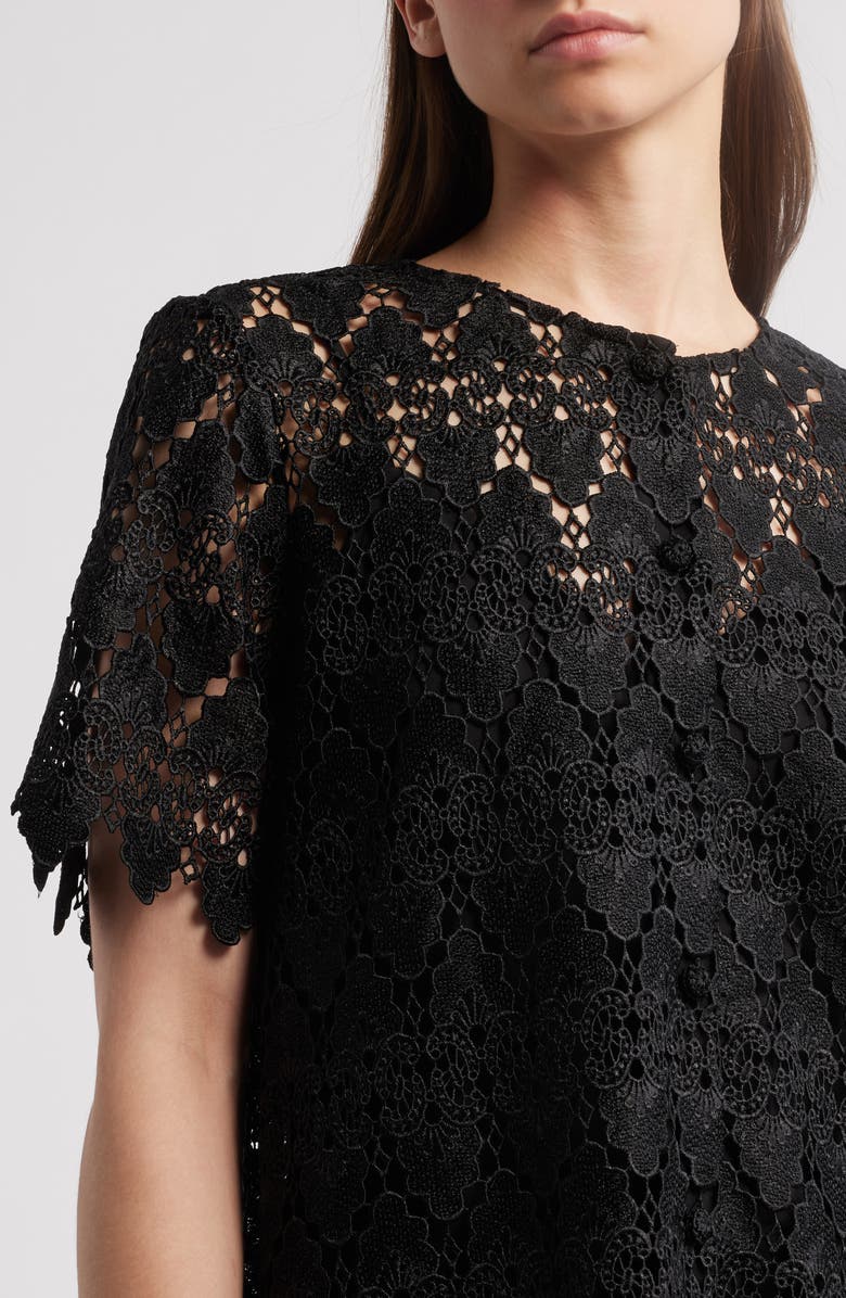 The Lace Button Front Dress