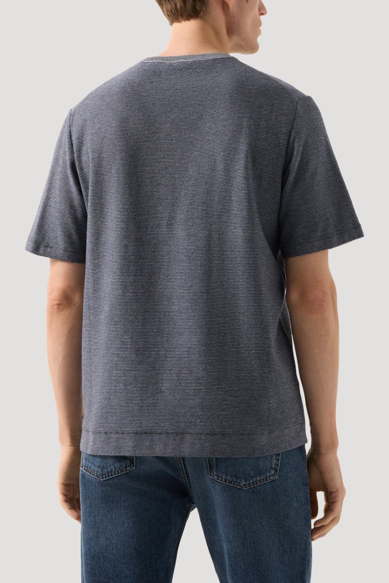 Horton Knitted Shirt, Alternate, color, Navy blue