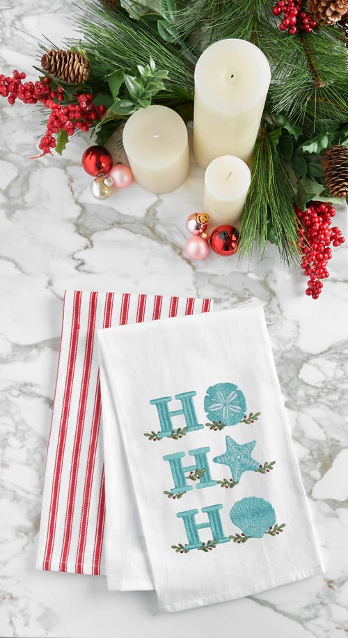 C & F Home C&f Home Coastal Ho Ho Ho Towel In Multi