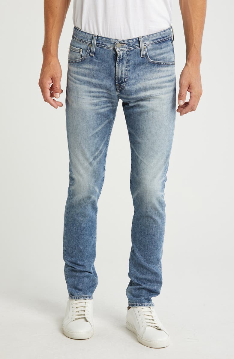 AG Tellis Slim Fit Jeans, Main, color, 