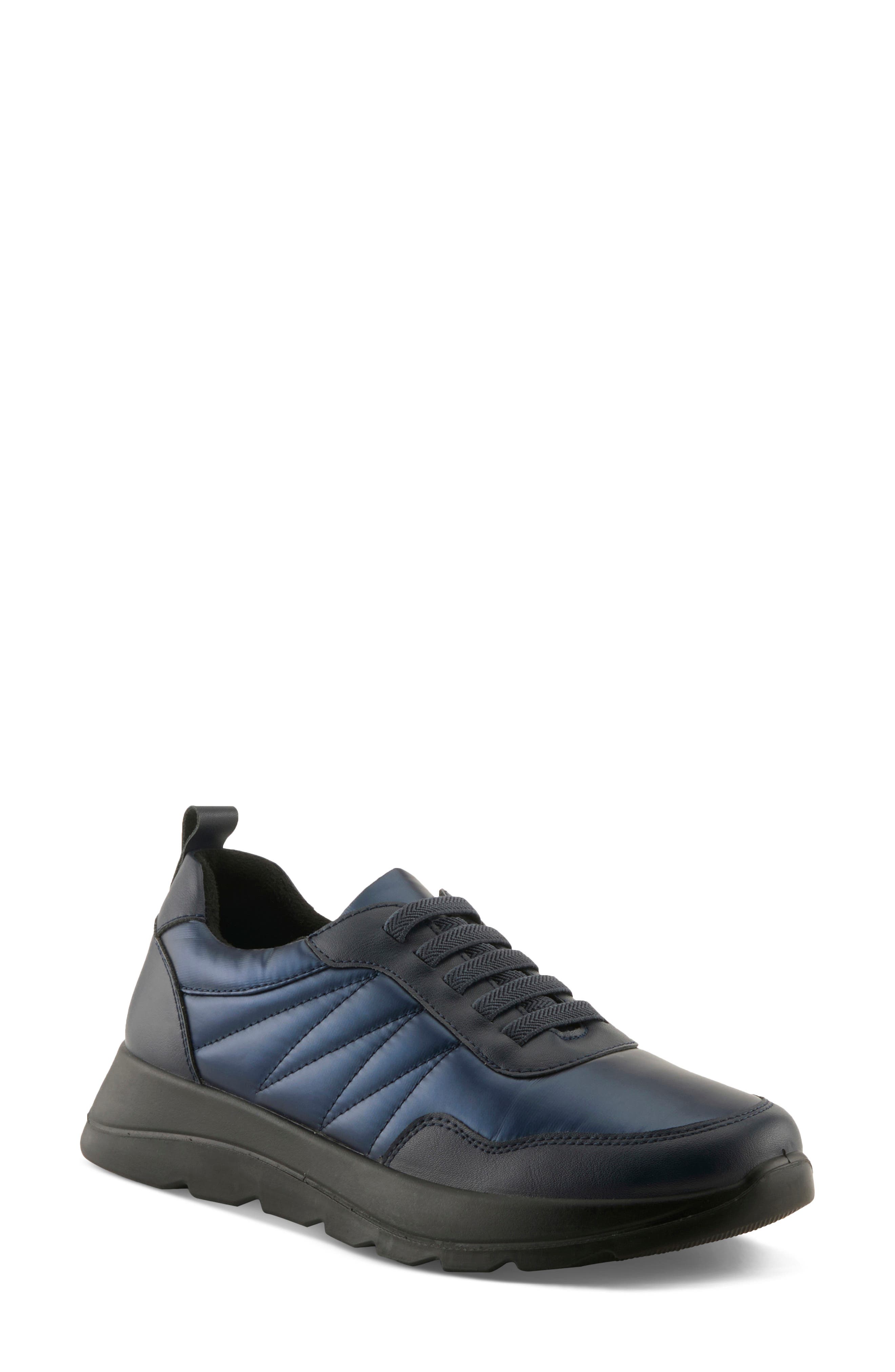 Clariona Water Resistant Sneaker, Main, color, NAVY MULTI