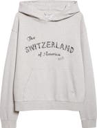 Bode Campground Cotton Graphic Hoodie