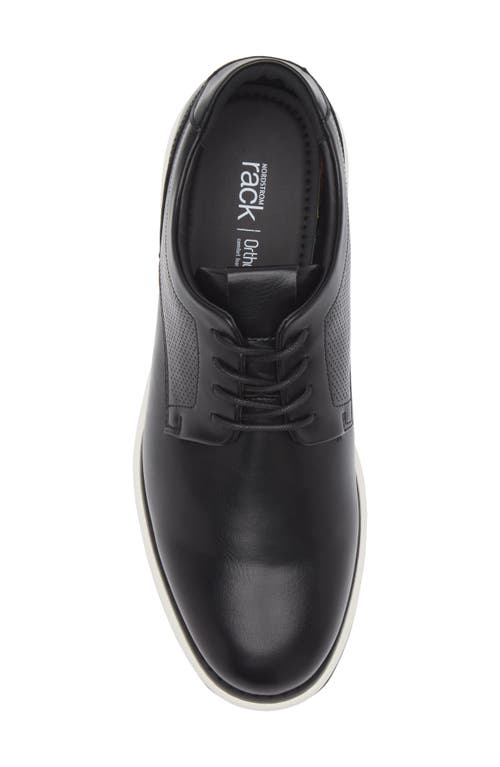 Nordstrom Rack Marcus Plain Toe Hybrid Derby In Black
