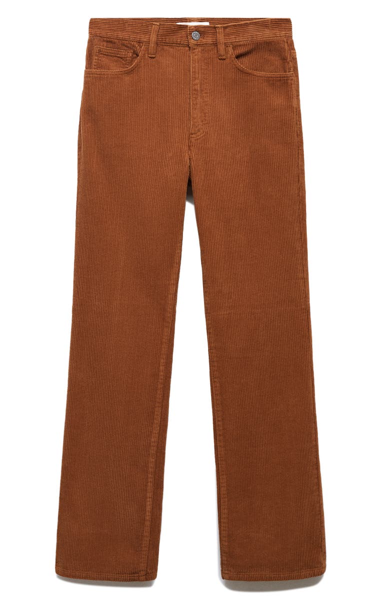 MANGO Corduroy Straight Leg Jeans, Alternate, color, 