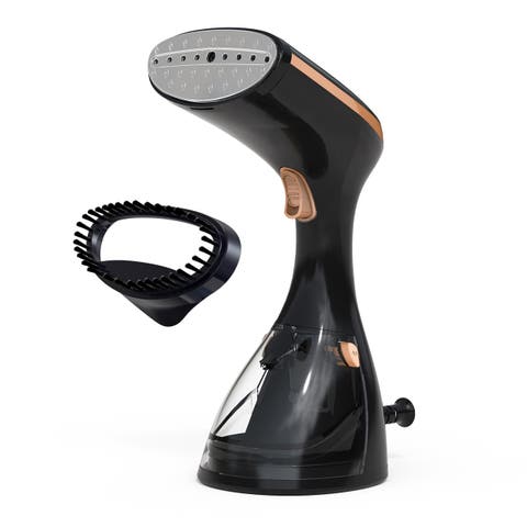 1200W Portable Handheld Garment Iron Steamer in Black