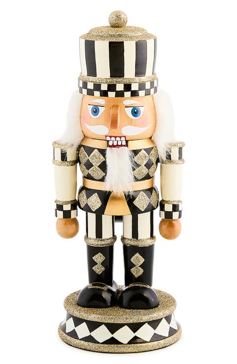 Courtly Harlequin Nutcracker