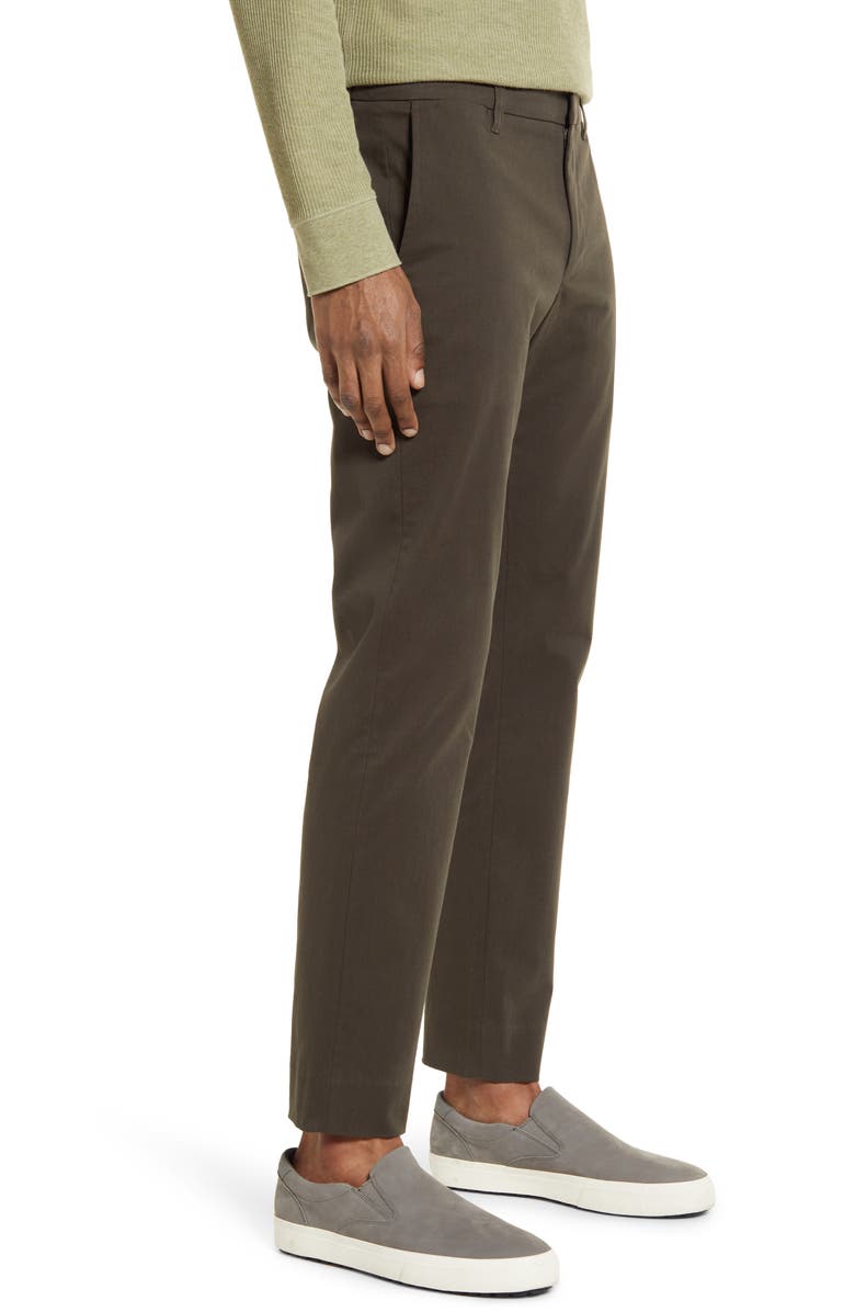 Vince Griffith Stretch Cotton Twill Chino Pants, Alternate, color, Frog