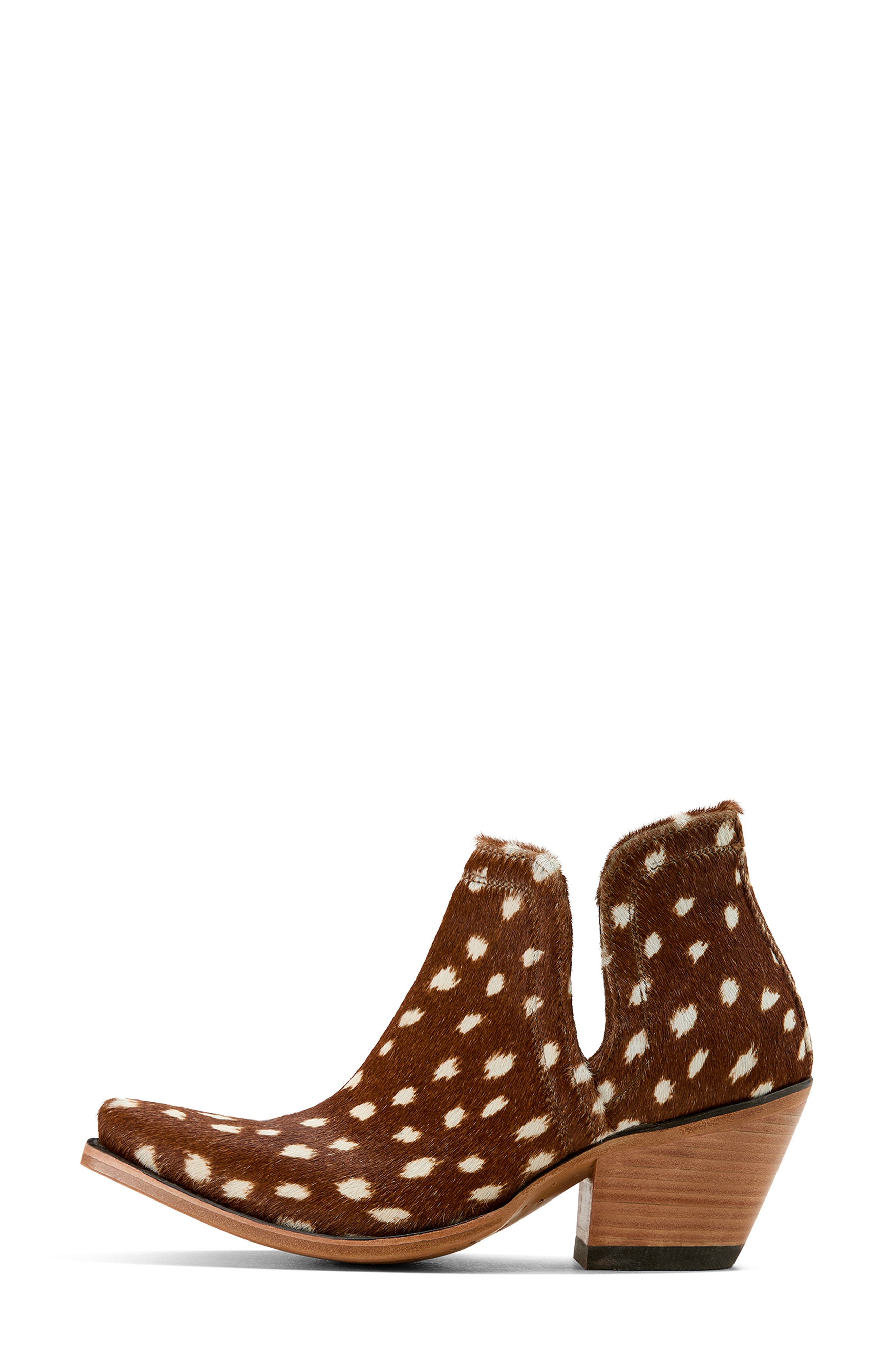 Ariat Dixon X Toe Western Boot, Alternate, color, Brown Calf Hair