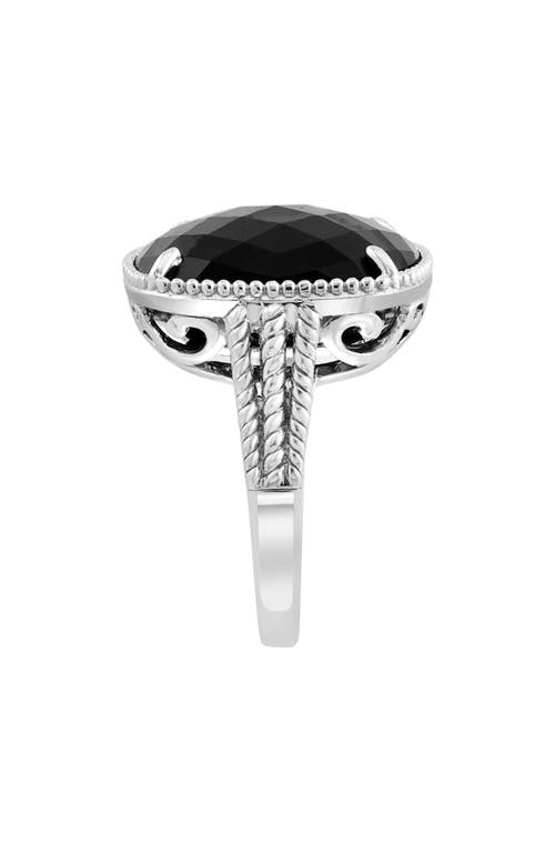 Effy Onyx Ring In Metallic