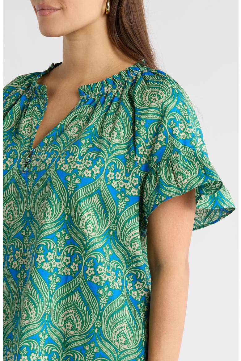Nyra Print Top, Alternate, color, GREEN-BLUE-MUL