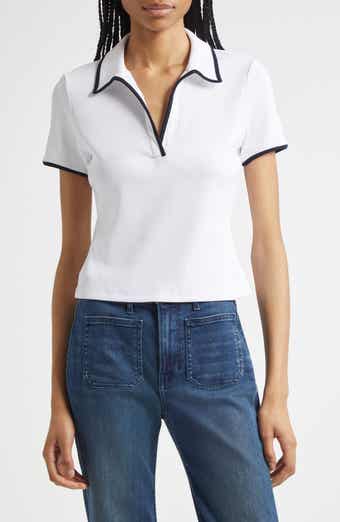 Veronica Beard Kearney Stretch Cotton Top