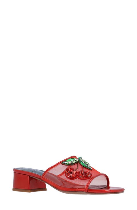 Cherry Slide Sandal (Women)
